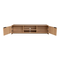 Έπιπλο τηλεόρασης Anfen pakoworld mdf σε φυσική απόχρωση 160x39x40,5εκ Έπιπλο τηλεόρασης Anfen pakoworld mdf σε φυσική απόχρωση 160x39x40,5εκ