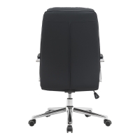 Καρέκλα γραφείου διευθυντή Normie pakoworld pu μαύρο 58x65x103-111εκ