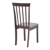 Καρέκλα Houston pakoworld σε καρυδί απόχρωση 40x49x94εκ