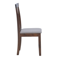 Καρέκλα Houston pakoworld σε καρυδί απόχρωση 40x49x94εκ