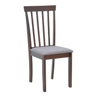 Καρέκλα Houston pakoworld σε καρυδί απόχρωση 40x49x94εκ