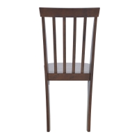 Καρέκλα Houston pakoworld σε καρυδί απόχρωση 40x49x94εκ