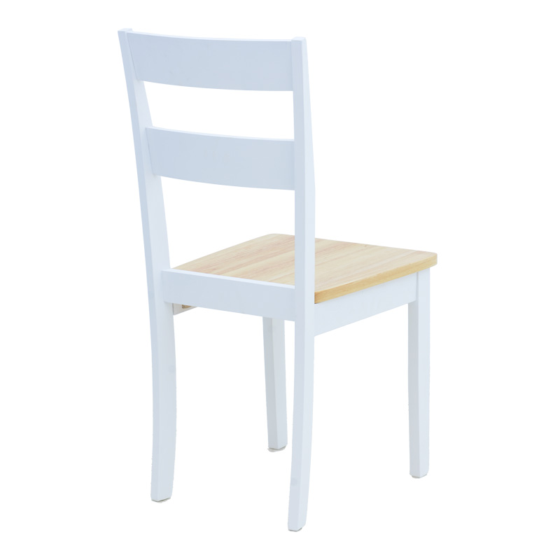 Καρέκλα York pakoworld σε λευκή-φυσική απόχρωση 39.5x47.5x89εκ Καρέκλα York pakoworld σε λευκή-φυσική απόχρωση 39.5x47.5x89εκ