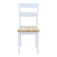 Καρέκλα York pakoworld σε λευκή-φυσική απόχρωση 39.5x47.5x89εκ Καρέκλα York pakoworld σε λευκή-φυσική απόχρωση 39.5x47.5x89εκ