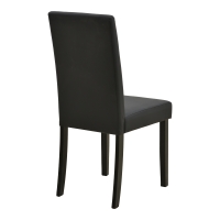 Καρέκλα Zeben pakoworld μαύρο PU με πόδι μαύρο rubberwood 43,5x55,5x93,5εκ Καρέκλα Zeben pakoworld μαύρο PU με πόδι μαύρο rubberwood 43,5x55,5x93,5εκ