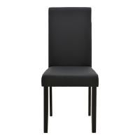 Καρέκλα Zeben pakoworld μαύρο PU με πόδι μαύρο rubberwood 43,5x55,5x93,5εκ Καρέκλα Zeben pakoworld μαύρο PU με πόδι μαύρο rubberwood 43,5x55,5x93,5εκ