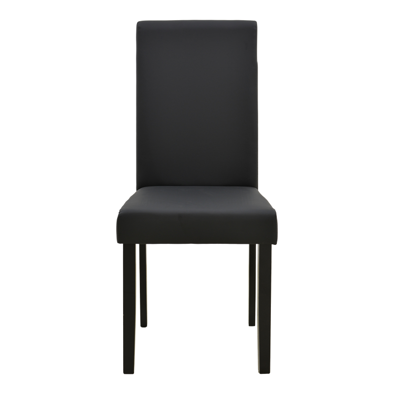 Καρέκλα Zeben pakoworld μαύρο PU με πόδι μαύρο rubberwood 43,5x55,5x93,5εκ Καρέκλα Zeben pakoworld μαύρο PU με πόδι μαύρο rubberwood 43,5x55,5x93,5εκ