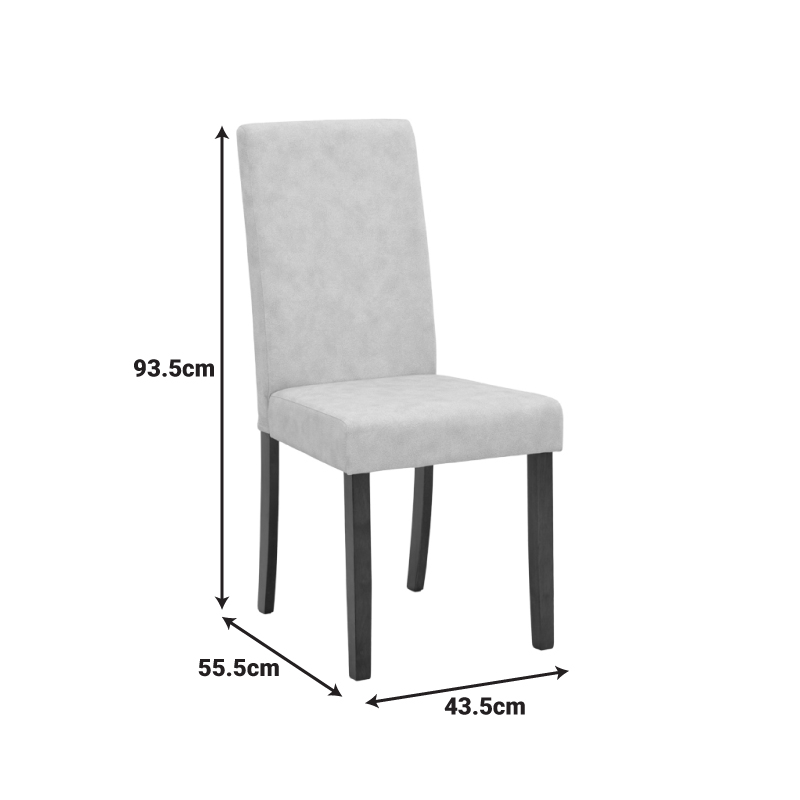Καρέκλα Zeben pakoworld μαύρο PU με πόδι μαύρο rubberwood 43,5x55,5x93,5εκ Καρέκλα Zeben pakoworld μαύρο PU με πόδι μαύρο rubberwood 43,5x55,5x93,5εκ