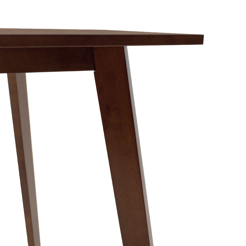 Τραπέζι Benson pakoworld MDF σε καρυδί απόχρωση 150x90x75εκ Τραπέζι Benson pakoworld MDF σε καρυδί απόχρωση 150x90x75εκ