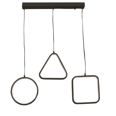 Φωτιστικό οροφής τρίφωτο PWL-0990 pakoworld LED 60W μαύρο 70x10x100εκ Φωτιστικό οροφής τρίφωτο PWL-0990 pakoworld LED 60W μαύρο 70x10x100εκ