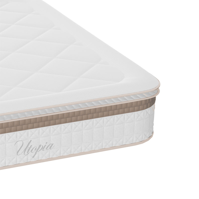 Στρώμα Utopia pakoworld pocket spring με ανώστρωμα aloe vera 30-32cm 160x200εκ Στρώμα Utopia pakoworld pocket spring με ανώστρωμα aloe vera 30-32cm 160x200εκ