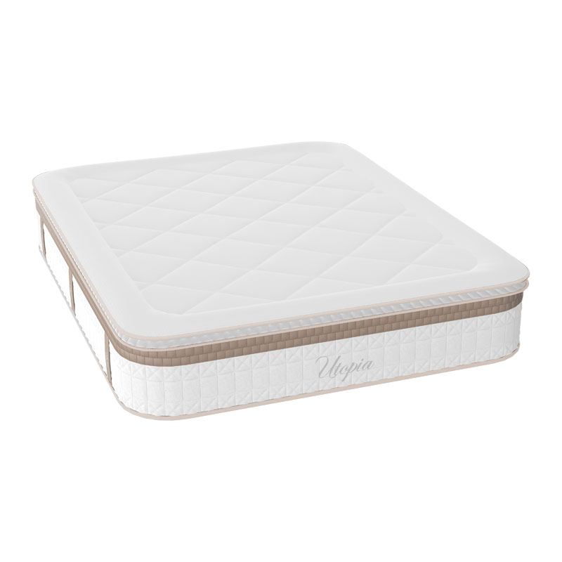 Στρώμα Utopia pakoworld pocket spring με ανώστρωμα aloe vera 30-32cm 160x200εκ Στρώμα Utopia pakoworld pocket spring με ανώστρωμα aloe vera 30-32cm 160x200εκ