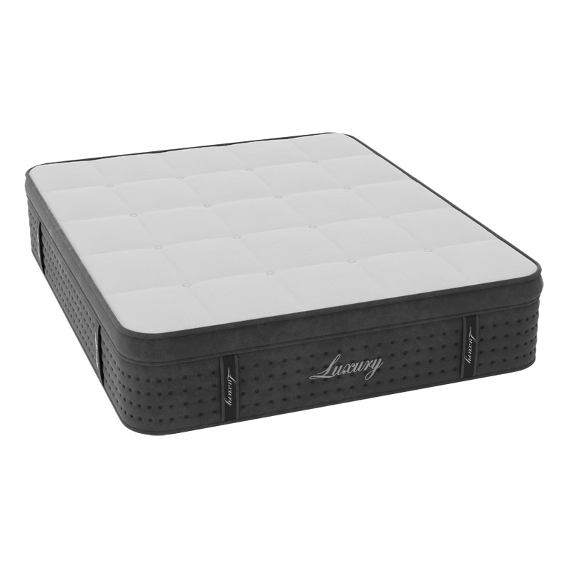 Στρώμα Luxury pakoworld pocket spring+gel memory foam+latex μονής όψης aloe vera 34-36cm 160x200εκ Στρώμα Luxury pakoworld pocket spring+gel memory foam+latex μονής όψης aloe vera 34-36cm 160x200εκ
