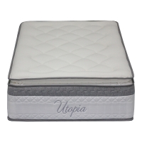 Στρώμα Utopia pakoworld pocket spring με ανώστρωμα 30-32cm 90x190εκ Στρώμα Utopia pakoworld pocket spring με ανώστρωμα 30-32cm 90x190εκ