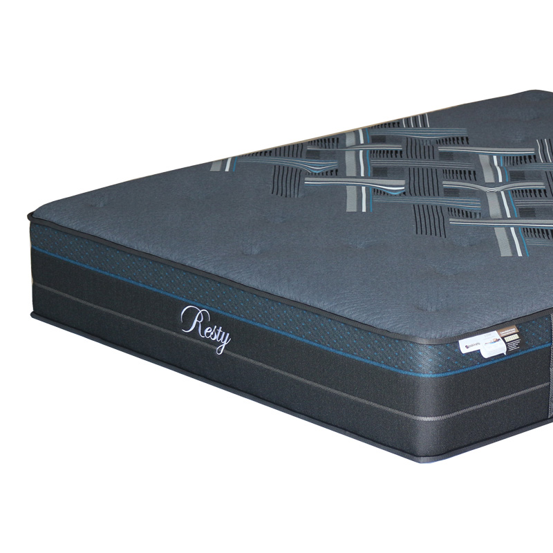Στρώμα Resty pakoworld pocket spring μονής όψης με ενσωματωμένο ανώστρωμα 32cm 150x200εκ