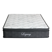 Στρώμα Legacy pakoworld pocket spring μονής όψης roll pack με ενσωματωμένο ανώστρωμα 23-25cm 120x200εκ