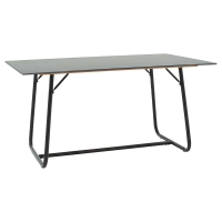 Τραπέζι Revello pakoworld sintered stone μαύρο μαρμάρου-μαύρο 150x90x75εκ Τραπέζι Revello pakoworld sintered stone μαύρο μαρμάρου-μαύρο 150x90x75εκ