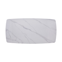 Τραπέζι Viano pakoworld sintered stone ανοιχτό γκρι-μαύρο 180x85x76εκ Τραπέζι Viano pakoworld sintered stone ανοιχτό γκρι-μαύρο 180x85x76εκ