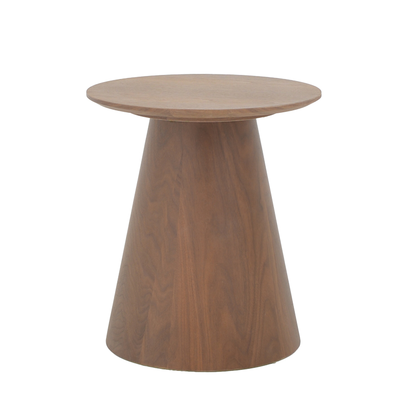 Βοηθητικό τραπέζι Kayano pakoworld καρυδί mdf Φ45x50εκ Βοηθητικό τραπέζι Kayano pakoworld καρυδί mdf Φ45x50εκ