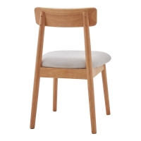 Καρέκλα Tullo pakoworld rubberwood σε φυσική απόχρωση 46x45x78εκ Καρέκλα Tullo pakoworld rubberwood σε φυσική απόχρωση 46x45x78εκ