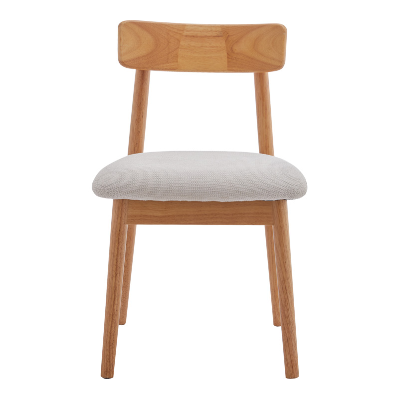 Καρέκλα Tullo pakoworld rubberwood σε φυσική απόχρωση 46x45x78εκ Καρέκλα Tullo pakoworld rubberwood σε φυσική απόχρωση 46x45x78εκ