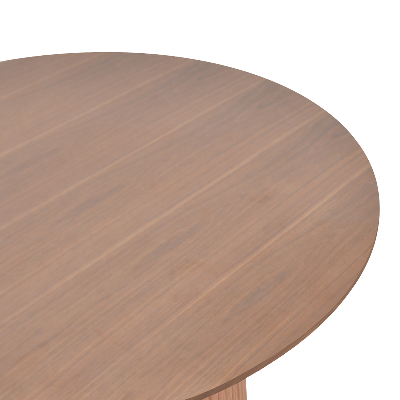 Τραπέζι σαλονιού Opols pakoworld mdf καρυδί Φ90x42εκ Τραπέζι σαλονιού Opols pakoworld mdf καρυδί Φ90x42εκ