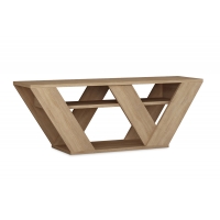 Έπιπλο τηλεόρασης Pipralla pakoworld φυσικό 110x30x40εκ