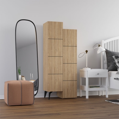 Στήλη Romane pakoworld φυσικό 62.2x37.4x155.4εκ Στήλη Romane pakoworld φυσικό 62.2x37.4x155.4εκ