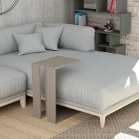 Βοηθητικό τραπέζι Muju pakoworld σε μόκα απόχρωση 40x30x57εκ Βοηθητικό τραπέζι Muju pakoworld σε μόκα απόχρωση 40x30x57εκ