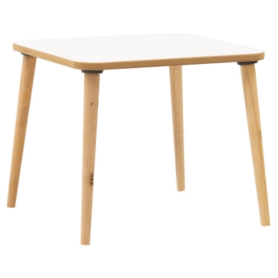 Παιδικό τραπεζάκι Jerry pakoworld λευκό-φυσικό 50x50x43εκ Παιδικό τραπεζάκι Jerry pakoworld λευκό-φυσικό 50x50x43εκ