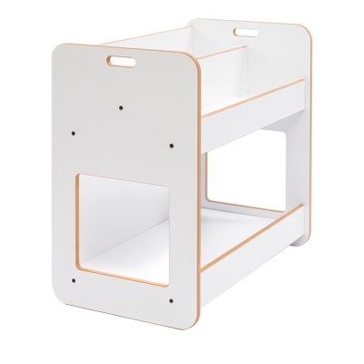 Ραφιέρα Dovere pakoworld λευκό mdf 56x34x55εκ Ραφιέρα Dovere pakoworld λευκό mdf 56x34x55εκ