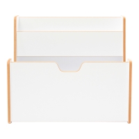 Ραφιέρα Crane pakoworld λευκό mdf 57x34x55εκ