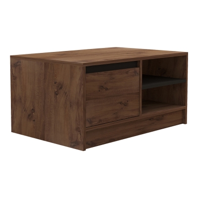 Τραπέζι σαλονιού Narli pakoworld σε sonoma απόχρωση 90x60x45εκ Τραπέζι σαλονιού Narli pakoworld σε sonoma απόχρωση 90x60x45εκ