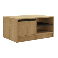 Τραπέζι σαλονιού Narli pakoworld σε oak απόχρωση 90x60x45εκ Τραπέζι σαλονιού Narli pakoworld σε oak απόχρωση 90x60x45εκ