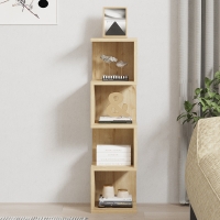 Ραφιέρα επιδαπέδια Pratel pakoworld σε oak απόχρωση 25x27x95εκ Ραφιέρα επιδαπέδια Pratel pakoworld σε oak απόχρωση 25x27x95εκ