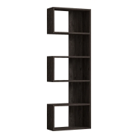 Βιβλιοθήκη Cascade pakoworld σε σκούρο καρυδί απόχρωση 51.8x22x150εκ Βιβλιοθήκη Cascade pakoworld σε σκούρο καρυδί απόχρωση 51.8x22x150εκ