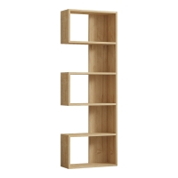 Βιβλιοθήκη Cascade pakoworld σε oak απόχρωση 51.8x22x150εκ Βιβλιοθήκη Cascade pakoworld σε oak απόχρωση 51.8x22x150εκ