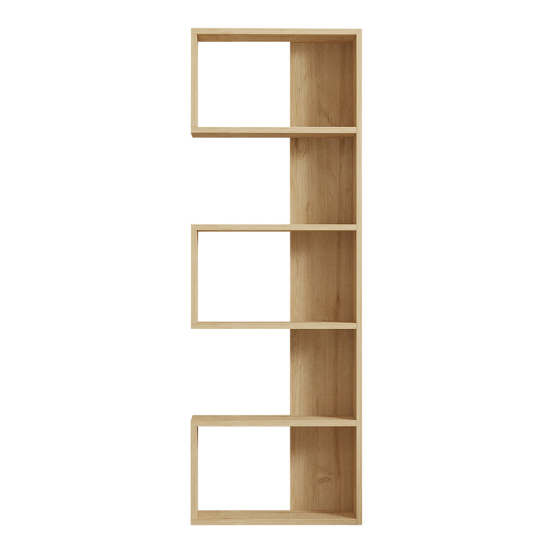 Βιβλιοθήκη Cascade pakoworld σε oak απόχρωση 51.8x22x150εκ Βιβλιοθήκη Cascade pakoworld σε oak απόχρωση 51.8x22x150εκ