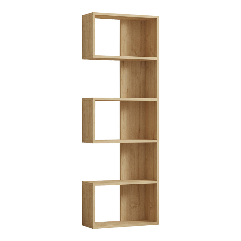 Βιβλιοθήκη Cascade pakoworld σε oak απόχρωση 51.8x22x150εκ Βιβλιοθήκη Cascade pakoworld σε oak απόχρωση 51.8x22x150εκ