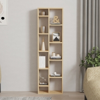 Βιβλιοθήκη Minicu pakoworld σε oak απόχρωση 44,4x19,6x150εκ Βιβλιοθήκη Minicu pakoworld σε oak απόχρωση 44,4x19,6x150εκ