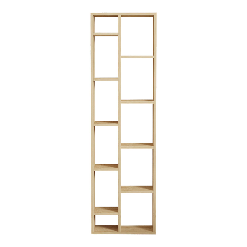 Βιβλιοθήκη Minicu pakoworld σε oak απόχρωση 44,4x19,6x150εκ Βιβλιοθήκη Minicu pakoworld σε oak απόχρωση 44,4x19,6x150εκ