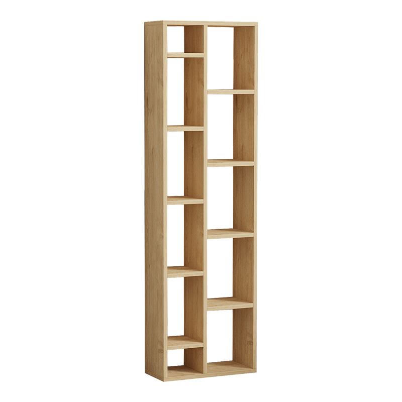 Βιβλιοθήκη Minicu pakoworld σε oak απόχρωση 44,4x19,6x150εκ Βιβλιοθήκη Minicu pakoworld σε oak απόχρωση 44,4x19,6x150εκ