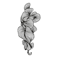 Διακοσμητικό τοίχου Bilem pakooworld μαύρο μεταλλικό 20x1,5x50εκ