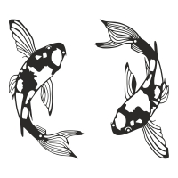 Διακοσμητικό τοίχου Konda pakooworld σετ 2τεμ μαύρο μεταλλικό 17x1,5x32εκ