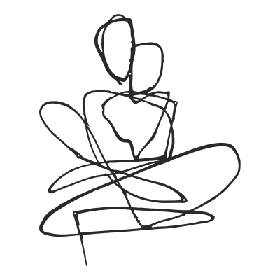 Διακοσμητικό τοίχου Emensa pakooworld μαύρο μεταλλικό 40x1,5x50εκ