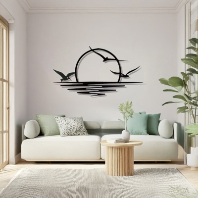 Διακοσμητικό τοίχου Kenfio pakooworld μαύρο μεταλλικό 60x1,5x40εκ Διακοσμητικό τοίχου Kenfio pakooworld μαύρο μεταλλικό 60x1,5x40εκ