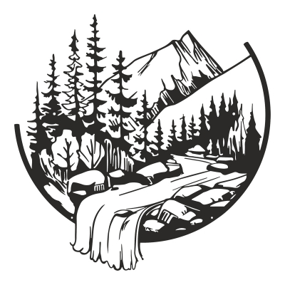 Διακοσμητικό τοίχου Mordio pakooworld μαύρο μεταλλικό Φ60x1,5εκ