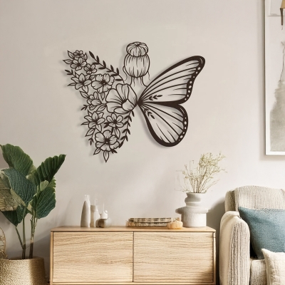 Διακοσμητικό τοίχου Terfia pakooworld μαύρο μεταλλικό 60x1,5x60εκ Διακοσμητικό τοίχου Terfia pakooworld μαύρο μεταλλικό 60x1,5x60εκ