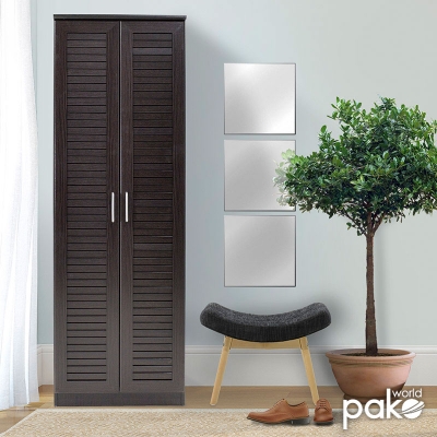 Παπουτσοθήκη-ντουλάπα SANTE pakoworld 21 ζεύγων χρώμα wenge 60x37x183εκ Παπουτσοθήκη-ντουλάπα SANTE pakoworld 21 ζεύγων χρώμα wenge 60x37x183εκ