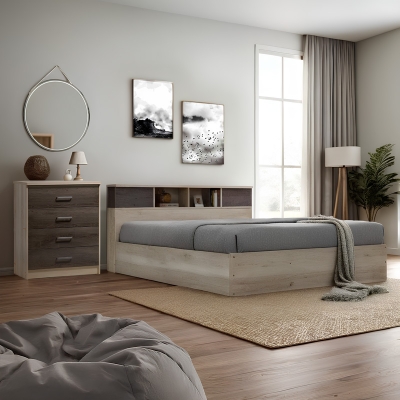 Κρεβάτι OLYMPUS pakoworld χρώμα castillo-toro 160x200εκ Κρεβάτι OLYMPUS pakoworld χρώμα castillo-toro 160x200εκ